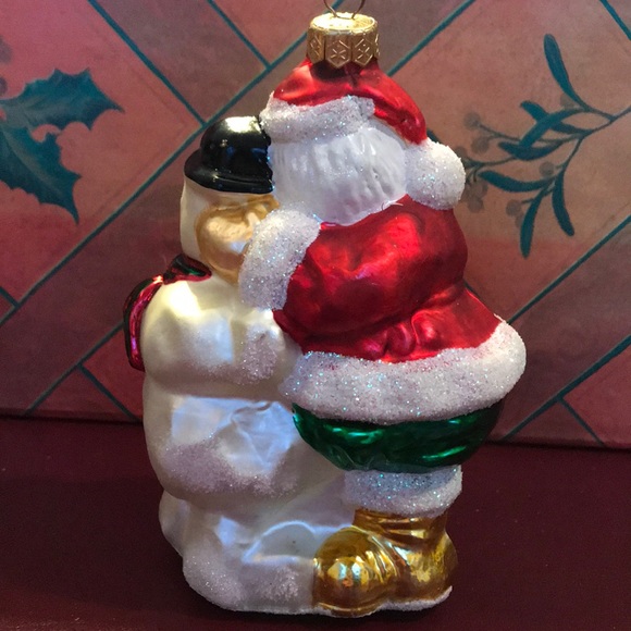 🎄Santa and Snowman Ornament🎄 - Picture 2 of 2